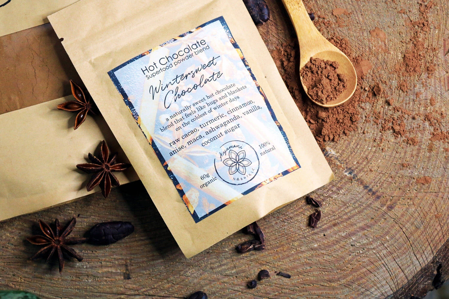 WINTERSWEET BIOLOGISCHE CHOCOLADEMELK MET MACA EN SPECERIJEN