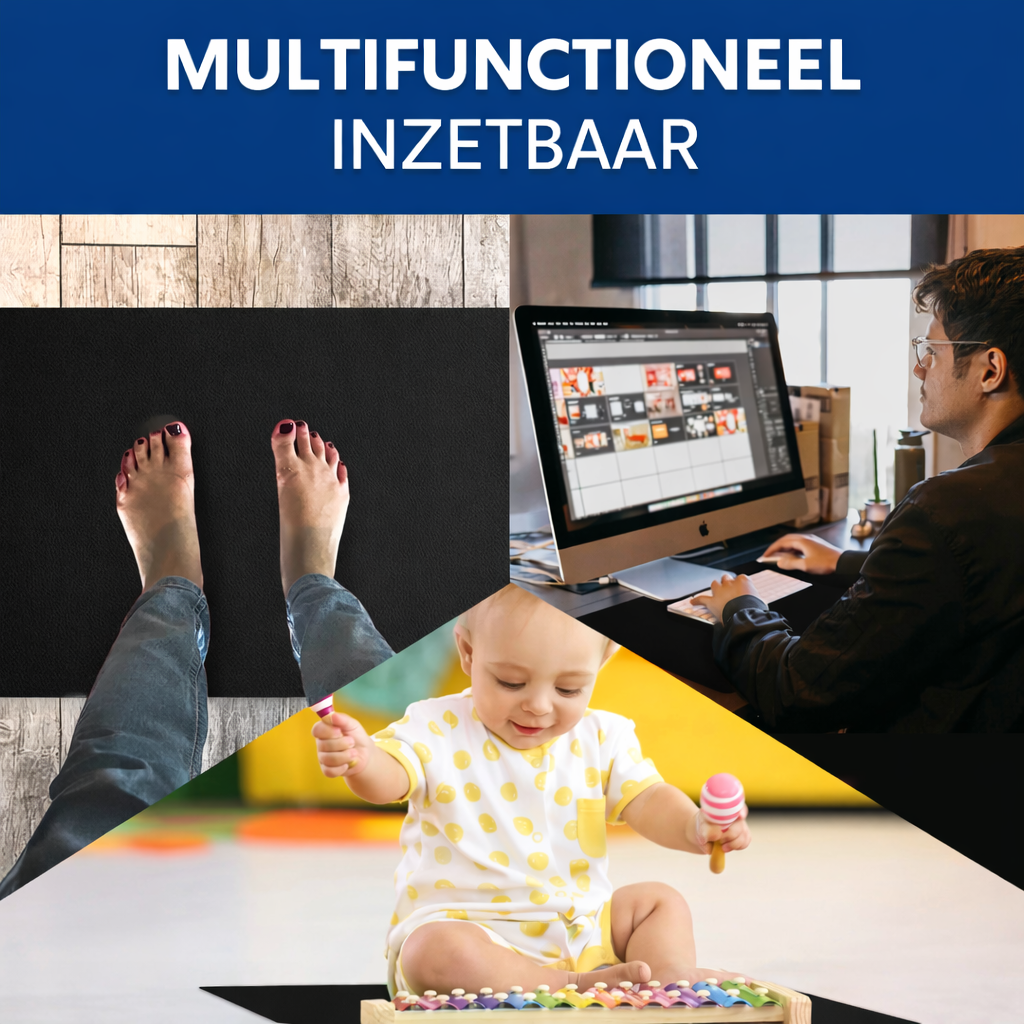 AARDINGSMAT – COMFORT & ELEKTROSTATISCHE BALANS