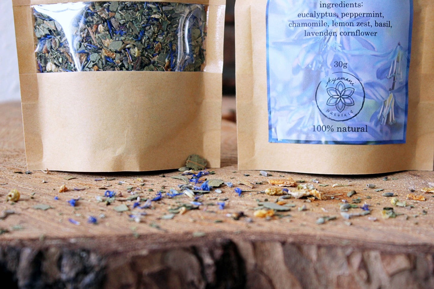 Kräutertee für das Halschakra zur Linderung von Stimm- und Nebenhöhlenbeschwerden | Vishuddha