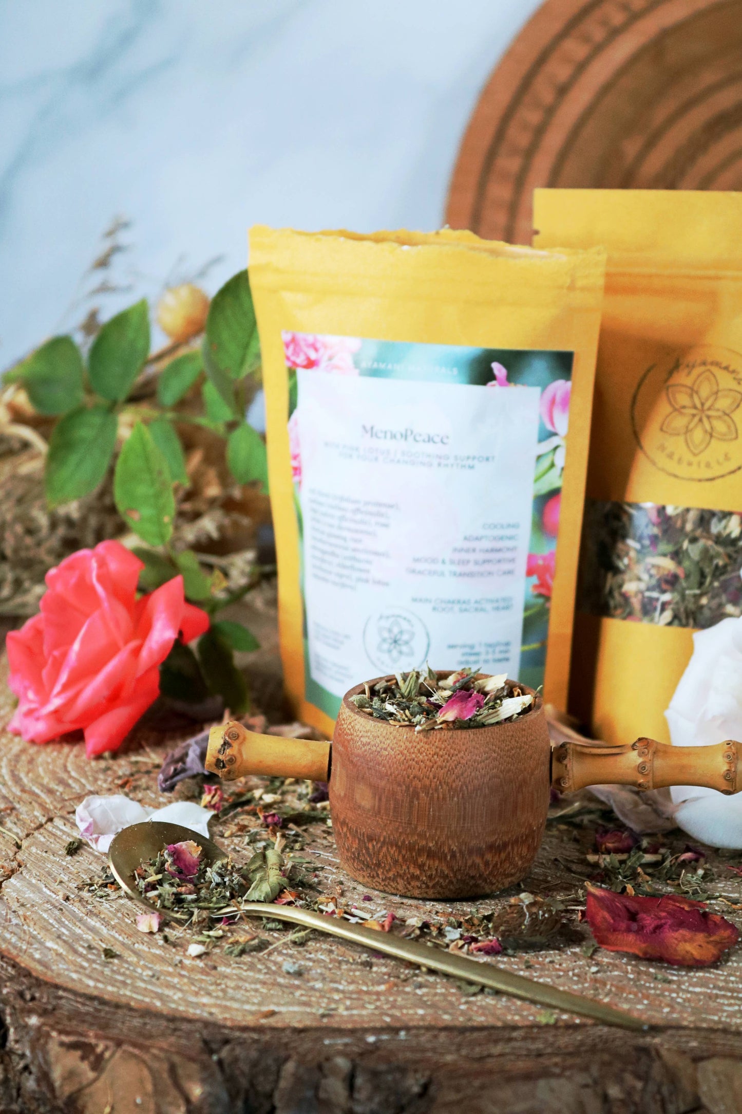 MENOPAUZE RELAX KRUIDENTHEE MET ROZE LOTUS