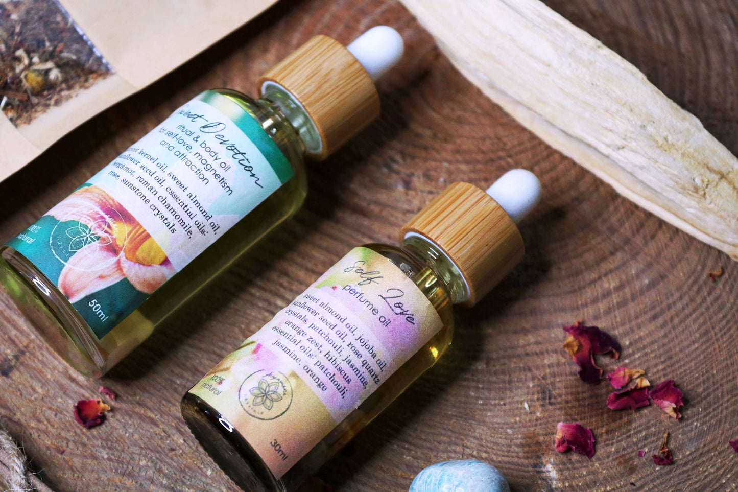 SWEET MOMENTS SELF LOVE KIT MET ROOIBOSTHEE EN LICHAAMSOLIE