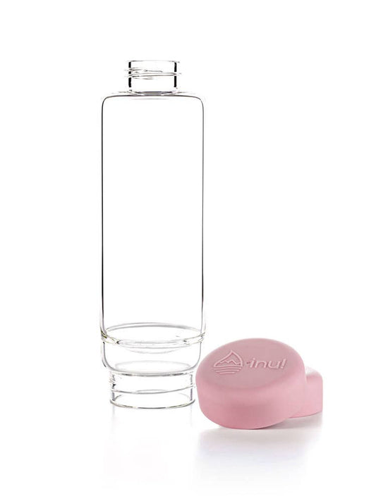 Inu! water bottle blossom rose | Rock Crystal