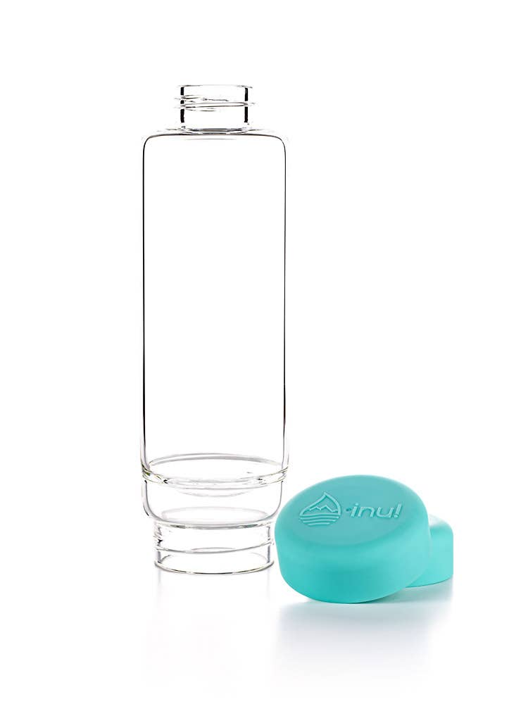 Inu! waterfles oceaanblauw | ROCK CRYSTAL