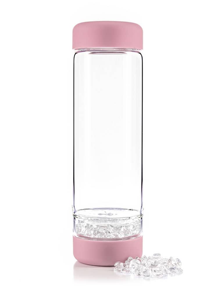 Inu! waterfles blossom rose | BERGKRISTAL