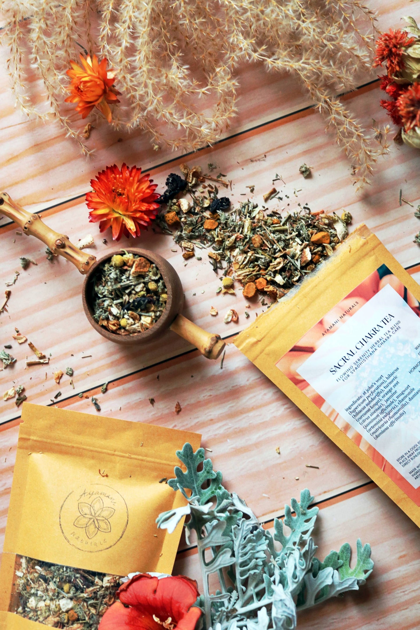 SACRAAL CHAKRA KRUIDENTHEE