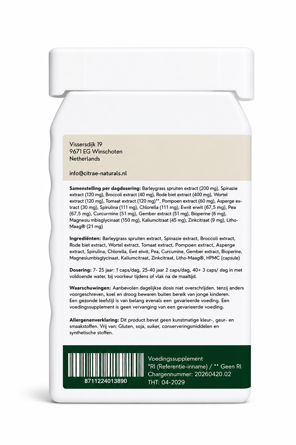 AlkaGreens+ – Daily Greens & Mineralen
