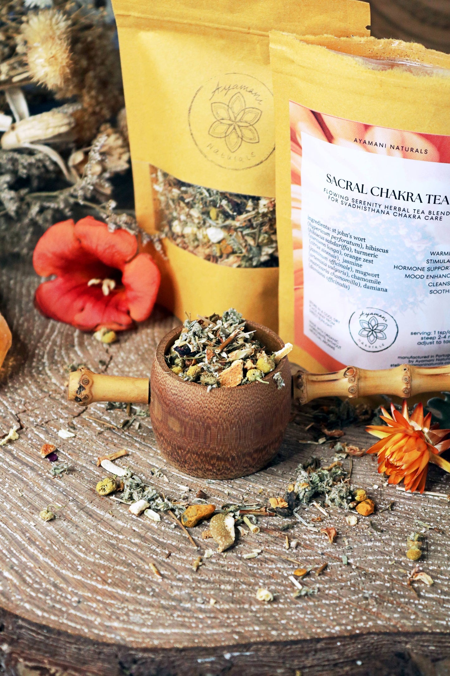 SACRAAL CHAKRA KRUIDENTHEE