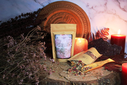 AFRODISIACUMTHEE MET DAMIANA, GINSENG, CACAO