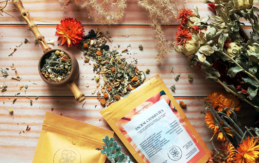 SACRAAL CHAKRA KRUIDENTHEE