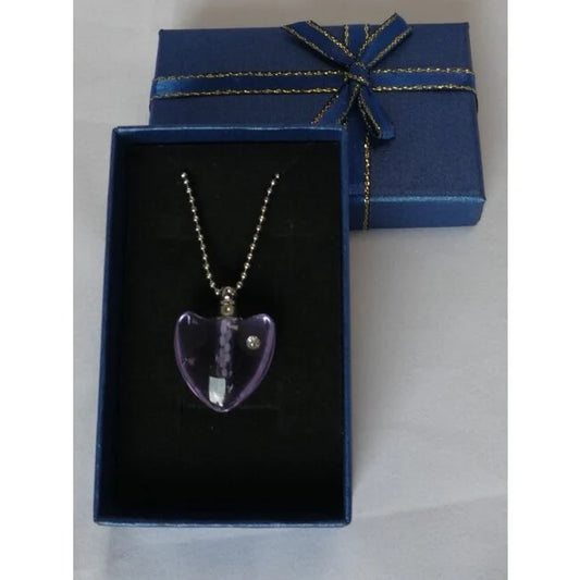 PURPLE HEART NECKLACE
