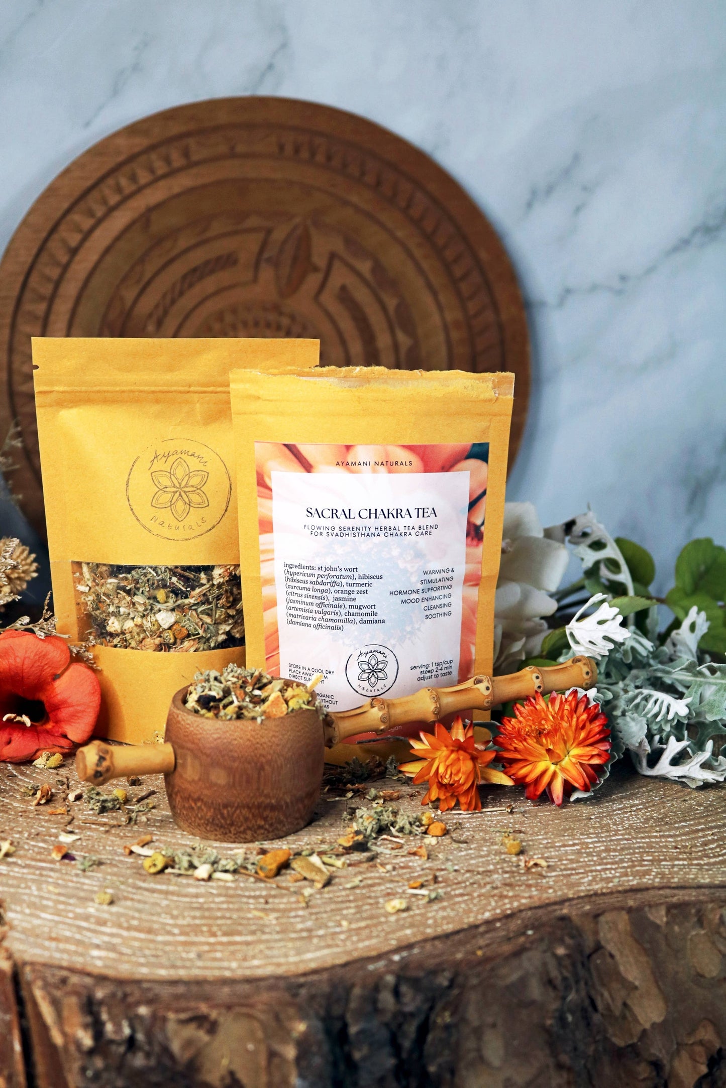 SACRAAL CHAKRA KRUIDENTHEE